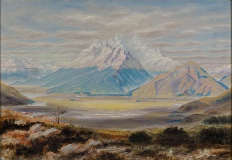 Tom Thomson Painting of Mount Earnslaw